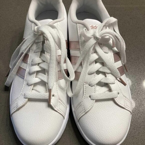 EEUC Adidas Grand Court 2.0 Sneakers with Cloudfoam size 8.5 - Picture 2 of 5